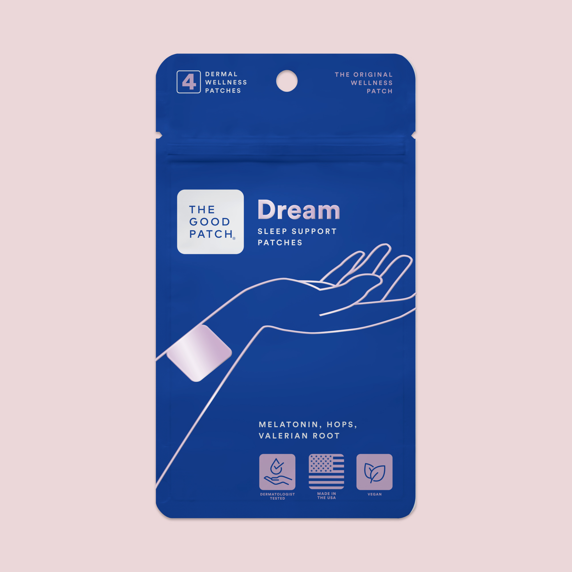 Dream sleep support patches pack of 4